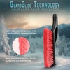 EcoNour Car Snow Brush & Ice Scraper Combo | 27″ Aluminum Snow Brush with Scratch-Free Bristles & 2 Pack Ice Scraper for Car Windshield | Durable Winter Snow Removal Tools for Cars, SUVs & Trucks