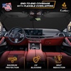 EcoNour Car Windshield Sun Shade with Pouch Bag (Sunflower) | Front Window Sun Protector for UV Rays | Car Interior Accessories Fits Small Sedans, Mini SUVs & Hatchbacks | Medium (64″x 32″)