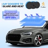 EcoNour Car Windshield Sunshade Umbrella | Foldable Windshield Sun Shade Cover | Front Car Window Shade for Maximum UV Rays & Heat Protection | 240T Polyester Umbrella Sunshade