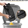 EcoNour Gift Bundle | Car Sun Visor Organizer + Car Trash Bag (2 Pack) | Leakproof Litter Bag | Detachable Garbage & Storage Bag | Auto Interior Accessories | Pocket Organizer
