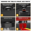 EcoNour Lifting Jack Pad for Tesla Model 3/S/X/Y, 4 Pucks with Storage Case, Tesla Accessories for Tesla Vehicles 2013 to 2024