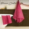 EcoNour Luxury 4-Pack White Turkish Cotton Bath Towels, 550 GSM 100% Cotton – 27×54 Inch, Ultra Soft, Quick Dry & Highly Absorbent for Bathroom, Gym & Travel(Pink)