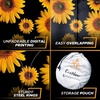 EcoNour RV Windshield Sunshade with Storage Pouch(Sunflower) | Sun Visor for UV Rays Keeps Your Motorhome Cool | Fits Trucks, Buses | 102 x 51 inches