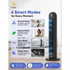EcoNour Smart Tower Fan with WiFi & Alexa Control, 42Inch Personal Fan, 120° Oscillation, Powerful Whole-Room Airflow, 28dB Quiet DC Motor, 12 Speeds & 4 Modes, 1500 RPM Fan for Bedroom, Home&Office