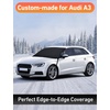 EcoNour Snow Cover for Toyota Tacoma | Heavy-Duty Windshield Cover for Ice and Snow Protection | 600D Oxford Winter Car Cover with S-Hook Straps(Fit for Audi A3)