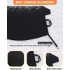 EcoNour Snow Cover for Toyota Tacoma | Heavy-Duty Windshield Cover for Ice and Snow Protection | 600D Oxford Winter Car Cover with S-Hook Straps(Fit for Audi A3)