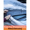 EcoNour Snow Cover for Toyota Tacoma | Heavy-Duty Windshield Cover for Ice and Snow Protection | 600D Oxford Winter Car Cover with S-Hook Straps(Fit for Chevrolet Equinox)