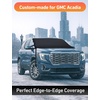 EcoNour Snow Cover for Toyota Tacoma | Heavy-Duty Windshield Cover for Ice and Snow Protection | 600D Oxford Winter Car Cover with S-Hook Straps(Fit for GMC Acadia)