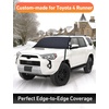 EcoNour Snow Cover for Toyota Tacoma | Heavy-Duty Windshield Cover for Ice and Snow Protection | 600D Oxford Winter Car Cover with S-Hook Straps(Fit for Toyota 4Runner)