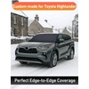 EcoNour Snow Cover for Toyota Tacoma | Heavy-Duty Windshield Cover for Ice and Snow Protection | 600D Oxford Winter Car Cover with S-Hook Straps(Fit for Toyota Highlander)