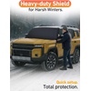 EcoNour Snow Cover for Toyota Tacoma | Heavy-Duty Windshield Cover for Ice and Snow Protection | 600D Oxford Winter Car Cover with S-Hook Straps(Fit for Toyota Landcruiser)