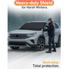 EcoNour Snow Cover for Toyota Tacoma | Heavy-Duty Windshield Cover for Ice and Snow Protection | 600D Oxford Winter Car Cover with S-Hook Straps(Fit for Volkswagen Tiguan)