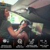 EcoNour Tesla Model 3 Windshield Sunshade | 240T Polyester for Tesla Model Y Sunshade | Windshield Visor with Superior UV Protection for Tesla Windshield Sunshade | Tesla Accessories for Summer