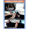 EcoNour Windshield Sun Shade Compatible for Mazda CX-30 2019–2025 2026 | Custom Fit Crossover Front Window Sunshade | Foldable Heat & UV Reflective Sun Visor