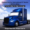 EcoNour Windshield Sun Shade Fit for 2013-2024 2025 2026 Peterbilt 579 Sun Shade, Front Window Sun Visor, UV Protection, Heat Blocker, Foldable Car Accessories(Fit for International LT Series 2018–2026)