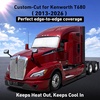 EcoNour Windshield Sun Shade Fit for 2013-2024 2025 2026 Peterbilt 579 Sun Shade, Front Window Sun Visor, UV Protection, Heat Blocker, Foldable Car Accessories(Fit for Kenworth T680 2013–2026)