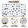 EcoNour Windshield Sun Shade Foldable & Car Front Window Sunshade & Window Tint Durable 240T Material Sun Visor UV Rays & Sun Heat Protects Car Interior Accessories Medium (64 inches x 32 inches)