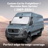 EcoNour Windshield Sun Shade for Frieghtliner/Mercedes Sprinter 2007-2026 | Sun Visor for Front Windshield & Window Sun Shade Cover, UV Heat Protector, Car Accessories