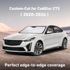 EcoNour Windshield Sunshade Compatible for Cadillac CT5 2020-2024 2025 2026 | Sun Visor for Front Windshield & Window Sun Shade Cover, UV Heat Blocker & Protector, Car Accessories