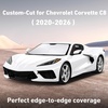 EcoNour Windshield Sunshade Compatible for Chevrolet Corvette C8 2020-2026 | Sun Visor for Front Windshield & Window Sun Shade Cover, UV Heat Blocker & Protector, Car Accessories