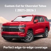 EcoNour Windshield Sunshade Compatible for Chevrolet Tahoe 2021-2025 2026 | Sun Visor for Front Windshield & Window Sun Shade Cover, UV Heat Blocker & Protector, Car Accessories