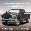EcoNour Windshield Sunshade Compatible for Dodge Ram 1500 2019-2025 2026 | CrewCab, MegaCab Pickup,2Dr RegularCab,4Dr QuadCab Sun Visor for Front Windshield, UV Blocker & Protector, Car Accessories