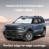EcoNour Windshield Sunshade Compatible for Ford Bronco Sport 2021-2025 2026 | Sun Visor for Front Windshield & Window Sun Shade Cover, UV Heat Blocker & Protector, Car Accessories