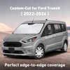 EcoNour Windshield Sunshade Compatible for Ford ETransit 2022-2025 2026 | Sun Visor for Front Windshield & Window Sun Shade Cover, UV Heat Blocker & Protector, Car Accessories