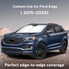 EcoNour Windshield Sunshade Compatible for Ford Edge 2015-2022 2023 2024 | Sun Visor for Front Windshield & Window Sun Shade Cover, UV Heat Blocker & Protector, Car Accessories