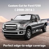 EcoNour Windshield Sunshade Compatible for Ford F-250 F-350 2008-2015 2016 | Super Duty 2Dr Regular Cab,4Dr Super Crew Cab,Super Cab, Sun Visor for Front Window Sun Shade Cover, Car Accessories
