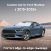 EcoNour Windshield Sunshade Compatible for Ford Mustang 2015-2024 2025 2026 | (NOT for Ford Mustang Mach-E) Sun Visor for Front Windshield & Window Sun Shade Cover, UV Heat Protector, Car Accessories