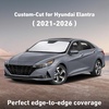 EcoNour Windshield Sunshade Compatible for Hyundai Elantra 2021-2025 2026 | Sun Visor for Front Windshield & Window Sun Shade Cover, UV Heat Blocker & Protector, Car Accessories