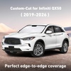 EcoNour Windshield Sunshade Compatible for Infiniti QX50 2019-2025 2026 | Sun Visor for Front Windshield & Window Sun Shade Cover, UV Heat Blocker & Protector, Car Accessories