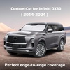 EcoNour Windshield Sunshade Compatible for Infiniti QX80 2014-2023 2024 | Sun Visor for Front Windshield & Window Sun Shade Cover, UV Heat Blocker & Protector, Car Accessories