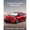 EcoNour Windshield Sunshade Compatible for Kia Forte 2014-2016 2017 2018 | Sun Visor for Front Windshield & Window Sun Shade Cover, UV Heat Blocker & Protector, Car Accessories