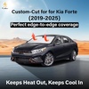 EcoNour Windshield Sunshade Compatible for Kia Forte 2019-2023 2024 2025 | Sun Visor for Front Windshield & Window Sun Shade Cover, UV Heat Blocker & Protector, Car Accessories