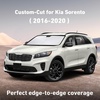 EcoNour Windshield Sunshade Compatible for Kia Sorento 2016-2018 2019 2020 | Sun Visor for Front Windshield & Window Sun Shade Cover, UV Heat Blocker & Protector, Car Accessories
