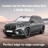 EcoNour Windshield Sunshade Compatible for Mercedes Benz GLS 2020-2025 2026 | Sun Visor for Front Windshield & Window Sun Shade Cover, UV Heat Blocker & Protector, Car Accessories