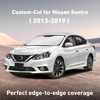 EcoNour Windshield Sunshade Compatible for Nissan Sentra 2013-2018 2019 | Sun Visor for Front Windshield & Window Sun Shade Cover, UV Heat Blocker & Protector, Car Accessories
