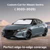 EcoNour Windshield Sunshade Compatible for Nissan Sentra 2020-2024 2025 | Sun Visor for Front Windshield & Window Sun Shade Cover, UV Heat Blocker & Protector, Car Accessories