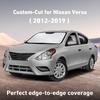 EcoNour Windshield Sunshade Compatible for Nissan Versa 2012-2017 2018 2019 | Sun Visor for Front Windshield & Window Sun Shade Cover, UV Heat Blocker & Protector, Car Accessories