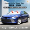 EcoNour Windshield Sunshade Compatible for Toyota Camry 2012-2015 2016 2017 | LE, SE, SE Nightshade, XLE, XSE, TRD, Sun Visor for Front Windshield Sunshade Cover, UV Blocker & Protector, Car Accessories