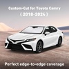 EcoNour Windshield Sunshade Compatible for Toyota Camry 2018-2022 2023 2024 | LE, SE, SE Nightshade, XLE, XSE, TRD, Sun Visor for Front Windshield Sun Shade Cover, UV Heat Protector, Car Accessories