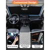 EcoNour Windshield Sunshade Compatible for Toyota Prius Hatchback 2023-2026 | Sun Visor for Front Windshield & Window Sun Shade Cover, UV Heat Blocker & Protector, Car Accessories