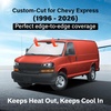EcoNour Windshield Sunshade for Chevrolet Express 1996-2024 2025 2026 | Sun Visor for Front Windshield & Window Sun Shade Cover, UV Heat Blocker & Protector, Car Accessories