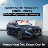 EcoNour Windshield Sunshade for Honda CRV 2023-2024 2025 2026 | Sun Visor for Front Windshield & Window Sun Shade Cover, UV Heat Blocker & Protector, Car Accessories