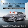 Econour Windshield Sun Shade Compatible for Rivian R1S R1T 2022-2025 2026 | Sun Visor for Front Windshield & Window Sun Shade Cover, UV Heat Blocker & Protector, Car Accessories(For Hyundai Elantra (2021–2026))