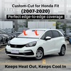 Econour Windshield Sun Shade Compatible for Rivian R1S R1T 2022-2025 2026 | Sun Visor for Front Windshield & Window Sun Shade Cover, UV Heat Blocker & Protector, Car Accessories(For Honda Fit 2007 – 2020)