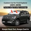 Econour Windshield Sun Shade Compatible for Rivian R1S R1T 2022-2025 2026 | Sun Visor for Front Windshield & Window Sun Shade Cover, UV Heat Blocker & Protector, Car Accessories(For Ford Explorer (2011-2019))