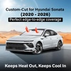 Econour Windshield Sun Shade Compatible for Rivian R1S R1T 2022-2025 2026 | Sun Visor for Front Windshield & Window Sun Shade Cover, UV Heat Blocker & Protector, Car Accessories(For Hyundai Sonata (2020–2026))